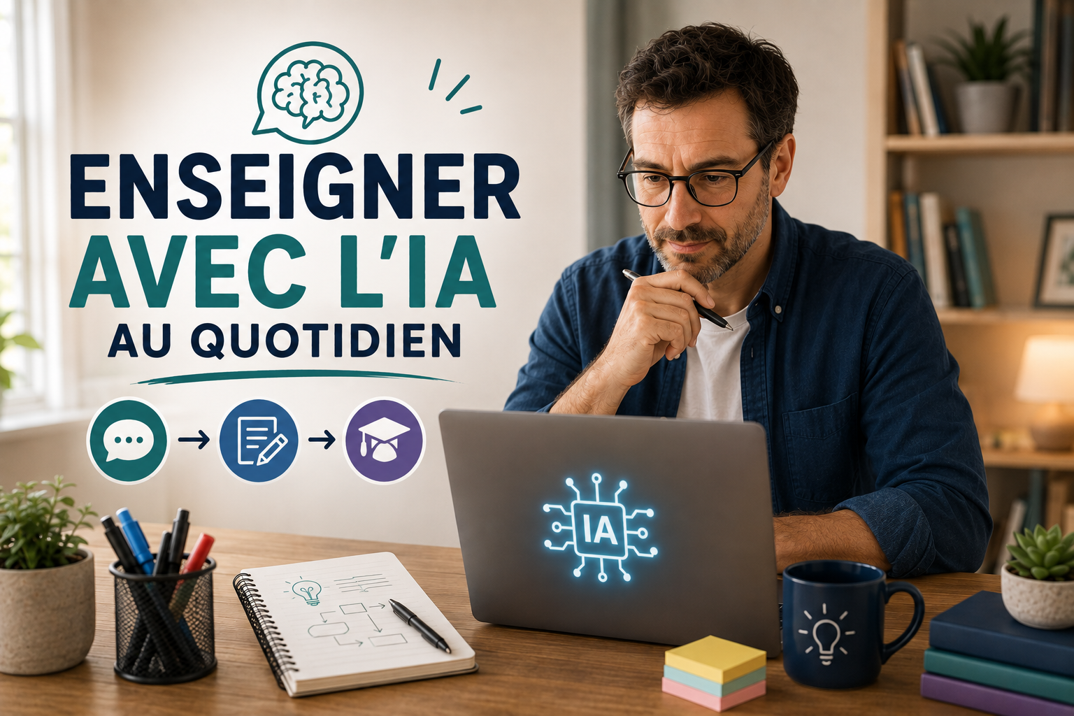 Enseignants — Enseigner avec l'IA au quotidien