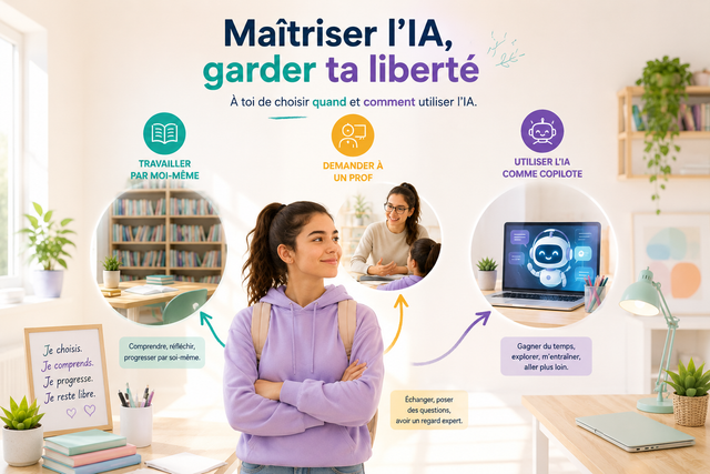 Élèves — Maîtriser l'IA, garder ta liberté