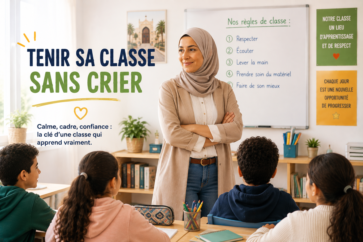 Tenir sa classe sans crier