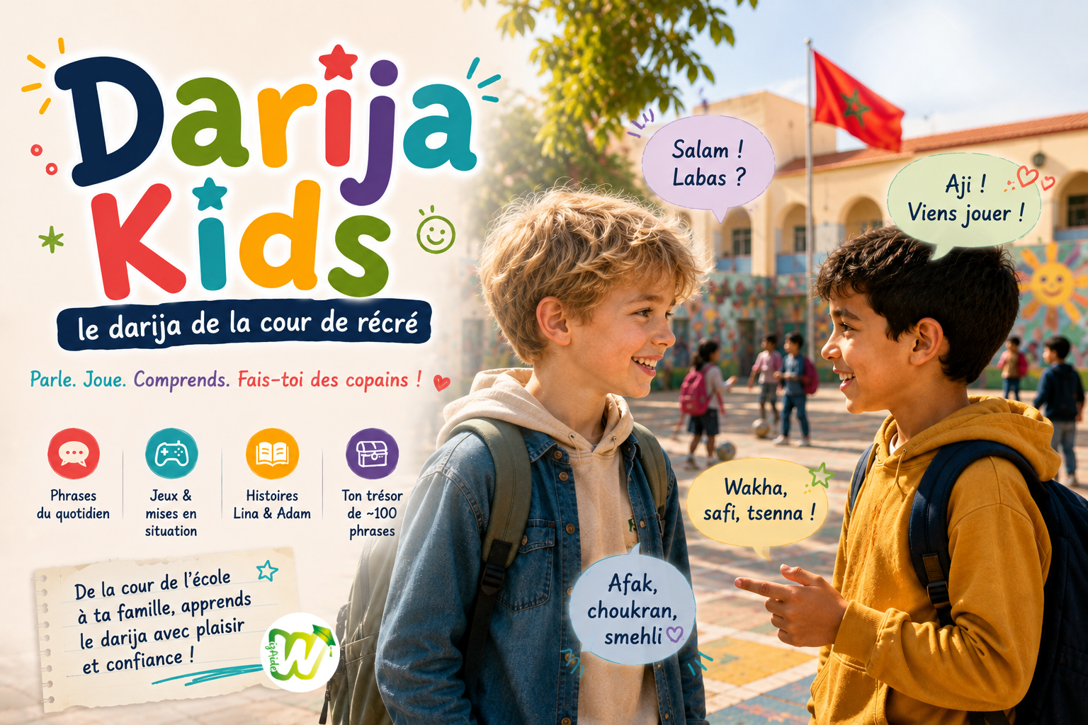Darija Kids — le darija de la cour de récré