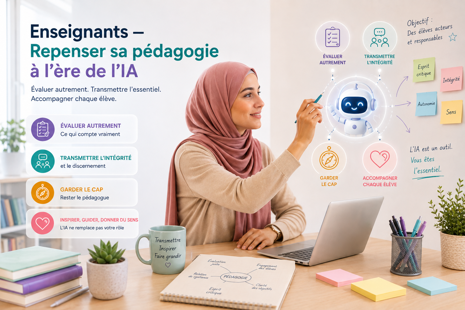 Enseignants — Repenser sa pédagogie à l'ère de l'IA