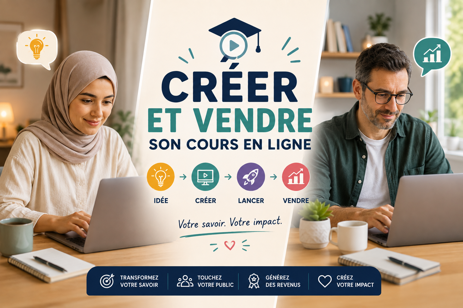 Créer et vendre son cours en ligne