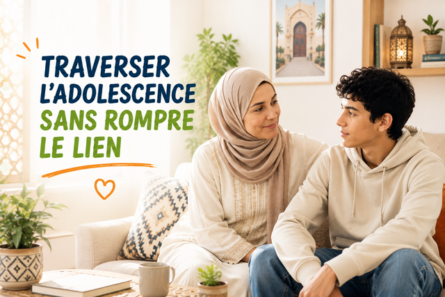 Traverser l'adolescence sans rompre le lien