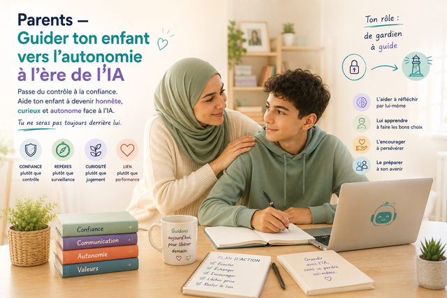 Parents — Guider ton enfant vers l'autonomie à l'ère de l'IA