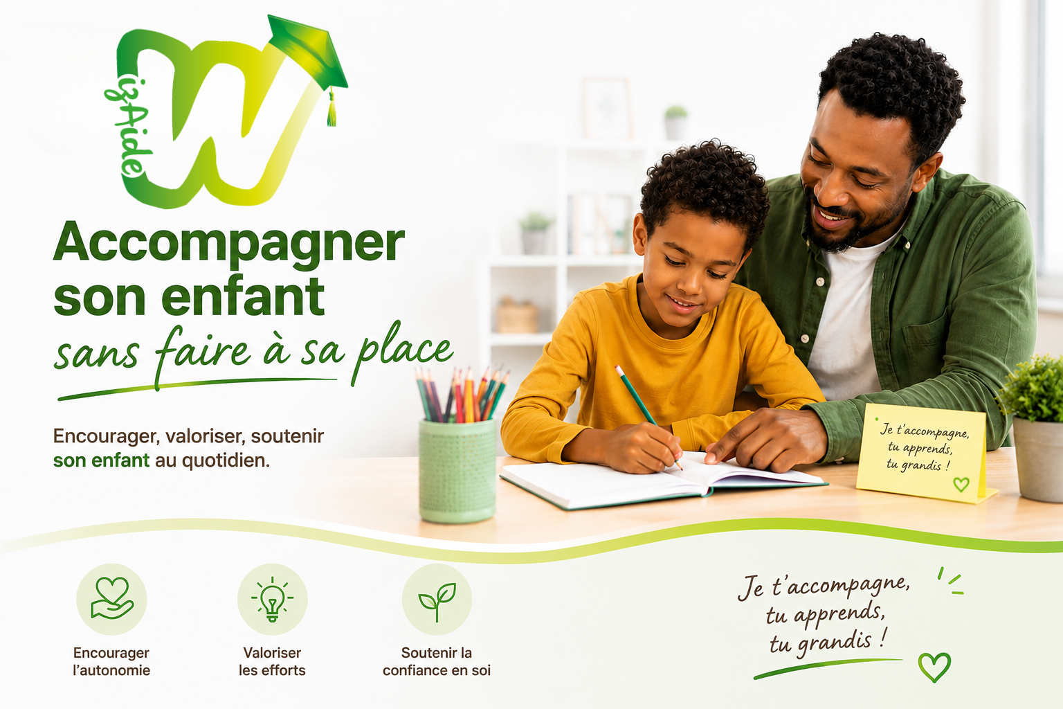 Accompagner son enfant sans faire à sa place